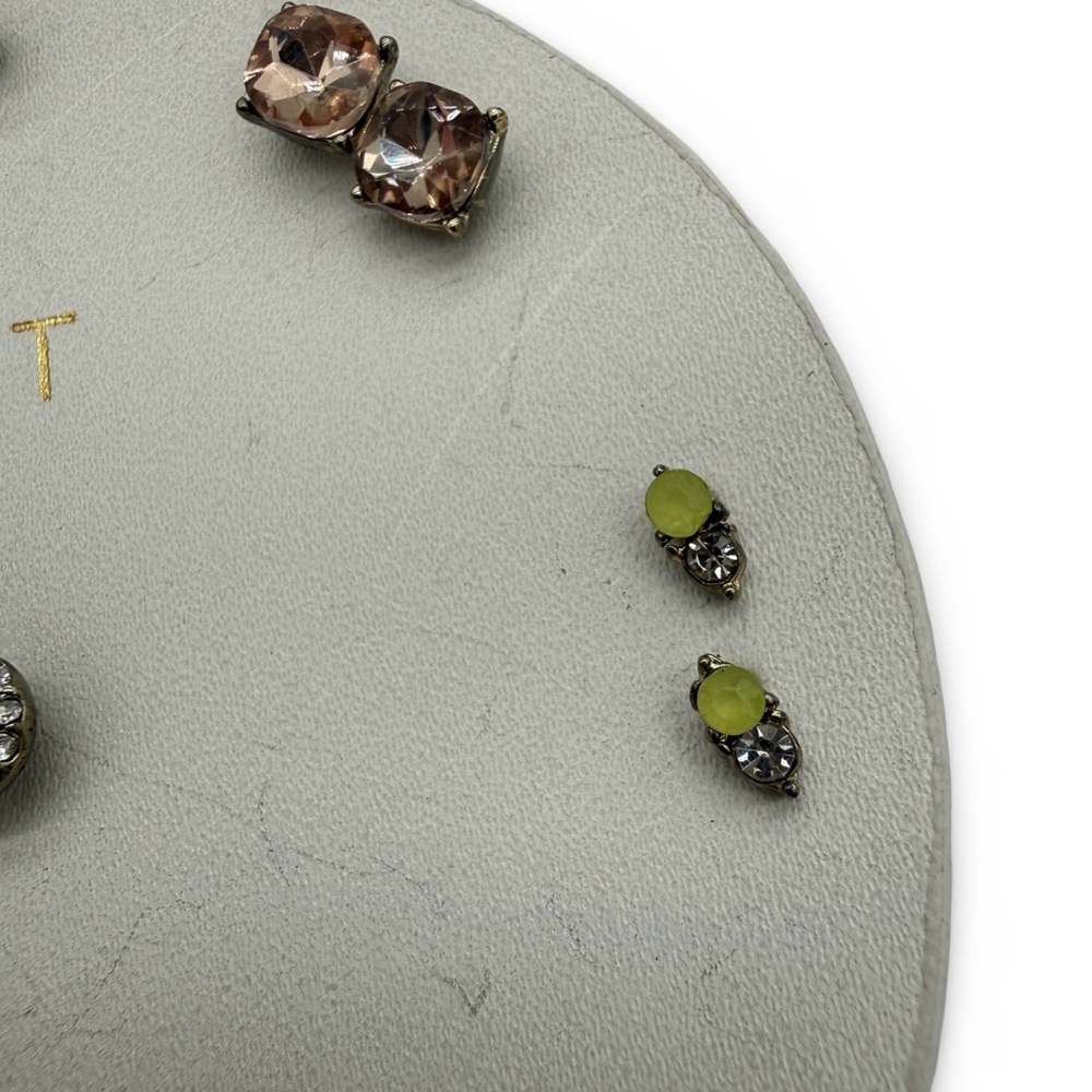 LOFT Vibrant Small Stud Earring Collection - Dainty - Set of 9 - Picture 4 of 9
